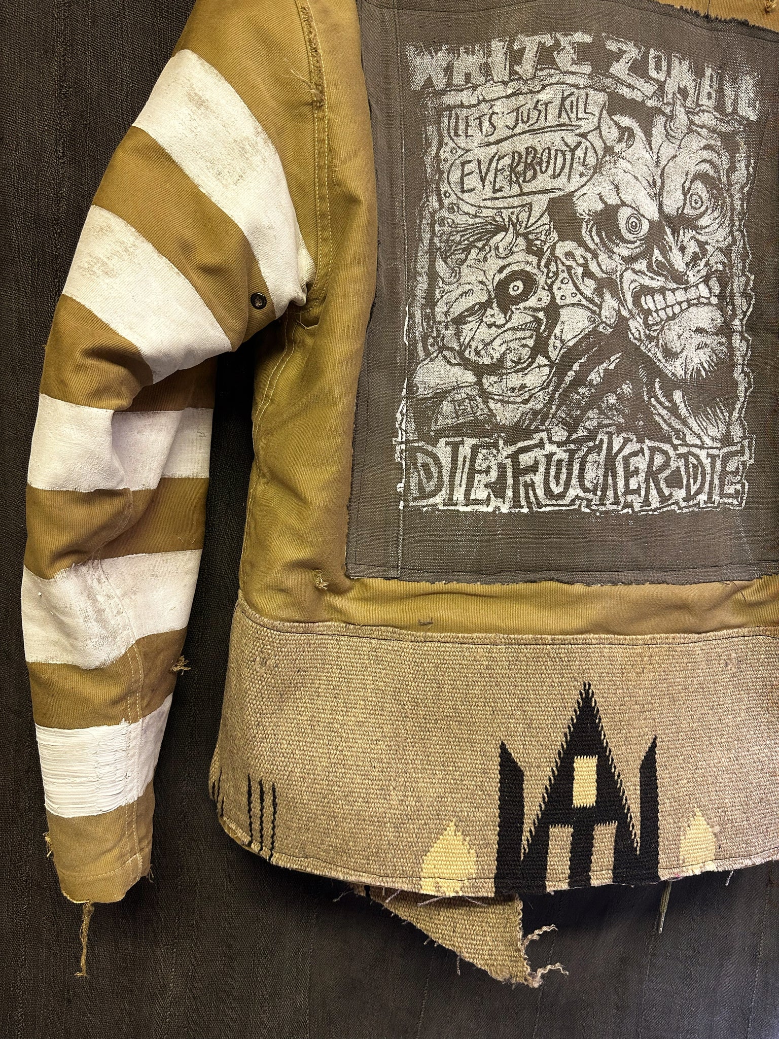 CUSTOM BOOGEYMAN / WHITE ZOMBIE JACKET - MENS M