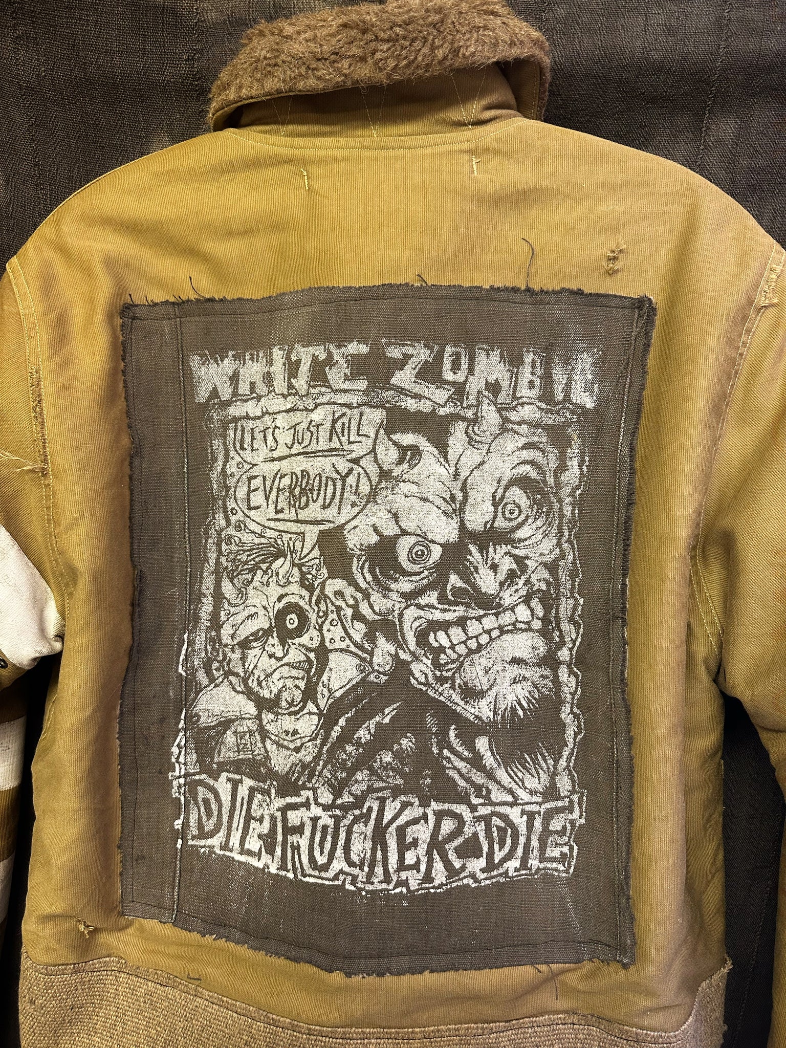 CUSTOM BOOGEYMAN / WHITE ZOMBIE JACKET - MENS M