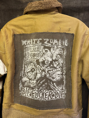 CUSTOM BOOGEYMAN / WHITE ZOMBIE JACKET - MENS M