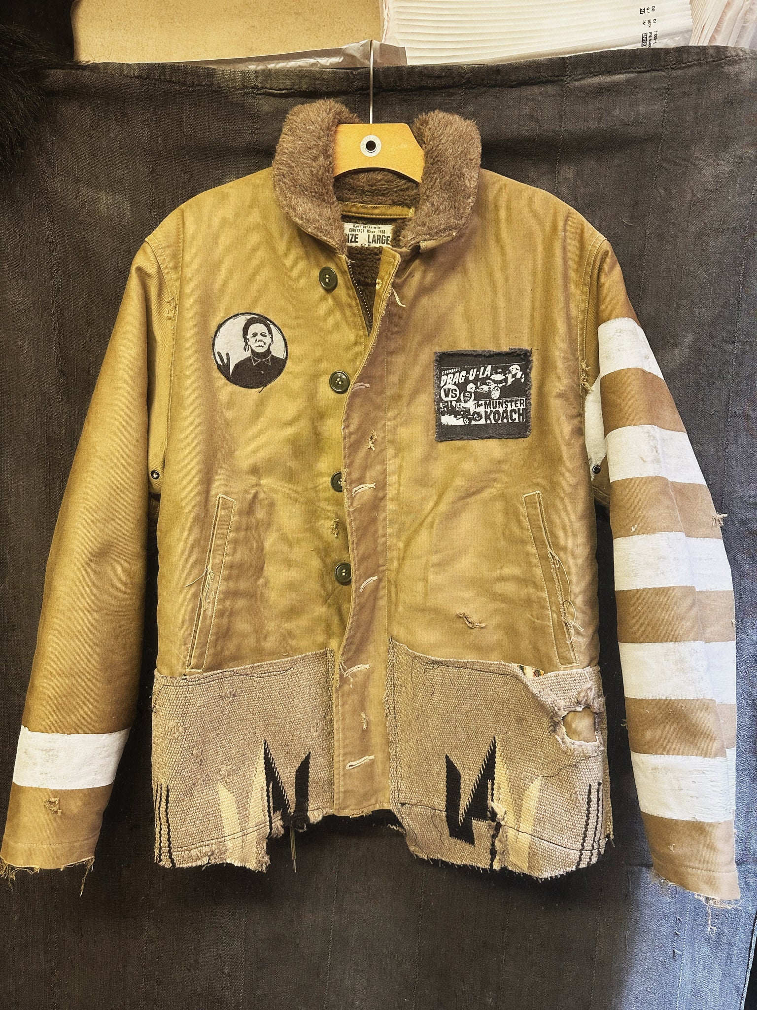 CUSTOM BOOGEYMAN / WHITE ZOMBIE JACKET - MENS M