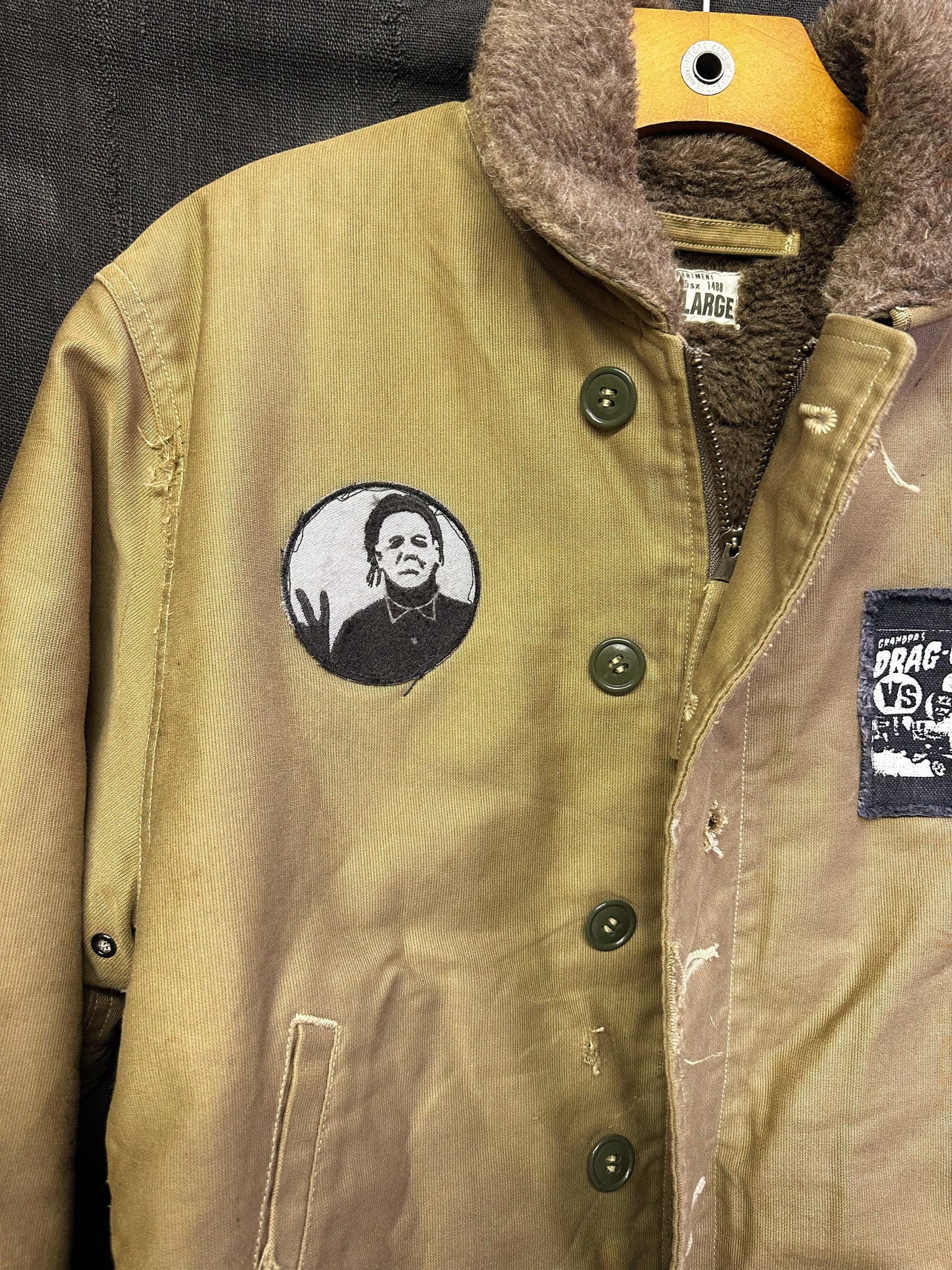 CUSTOM BOOGEYMAN / WHITE ZOMBIE JACKET - MENS M