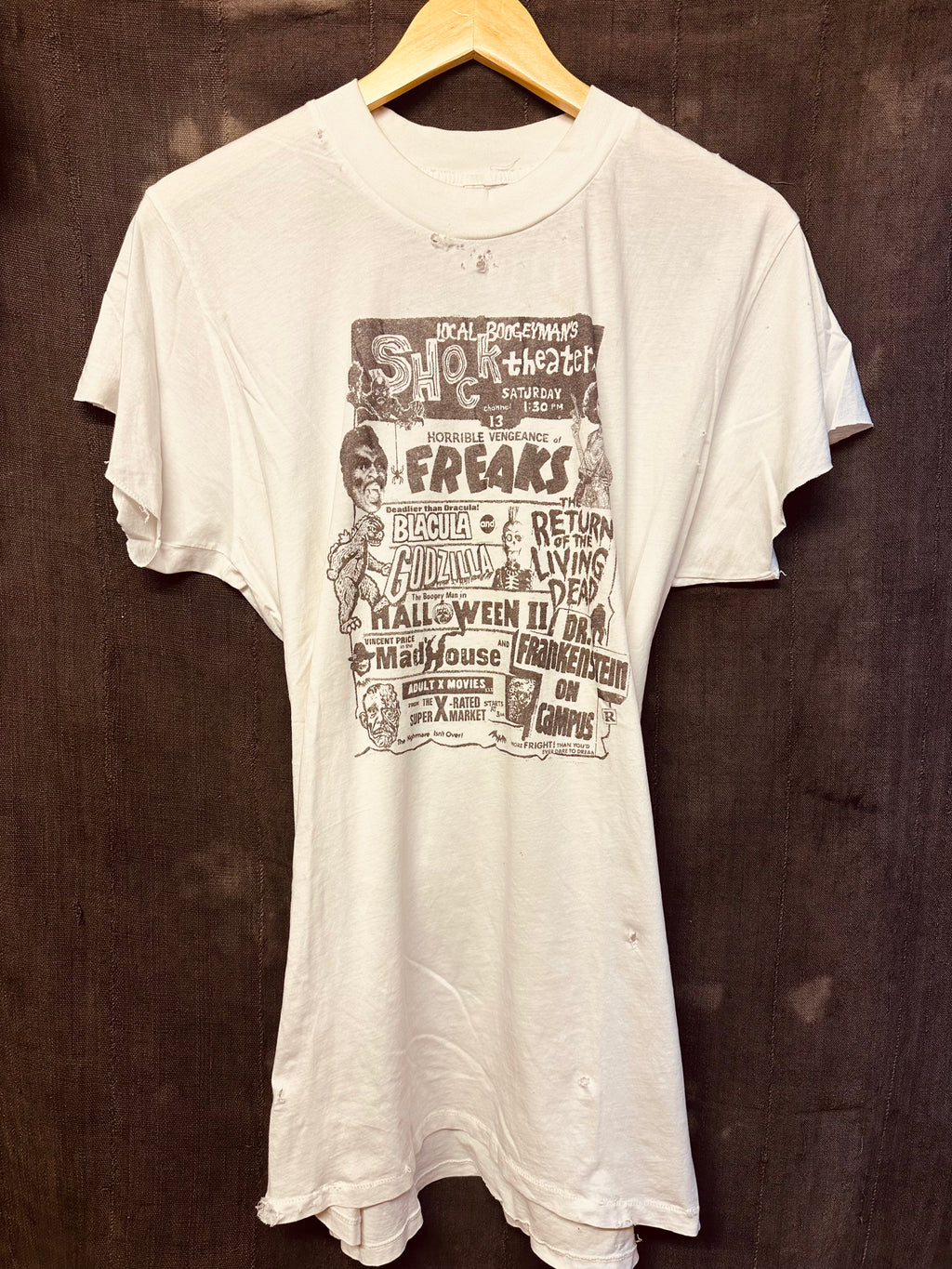 SHOCK THEATRE - DISTRESSED - MENS L