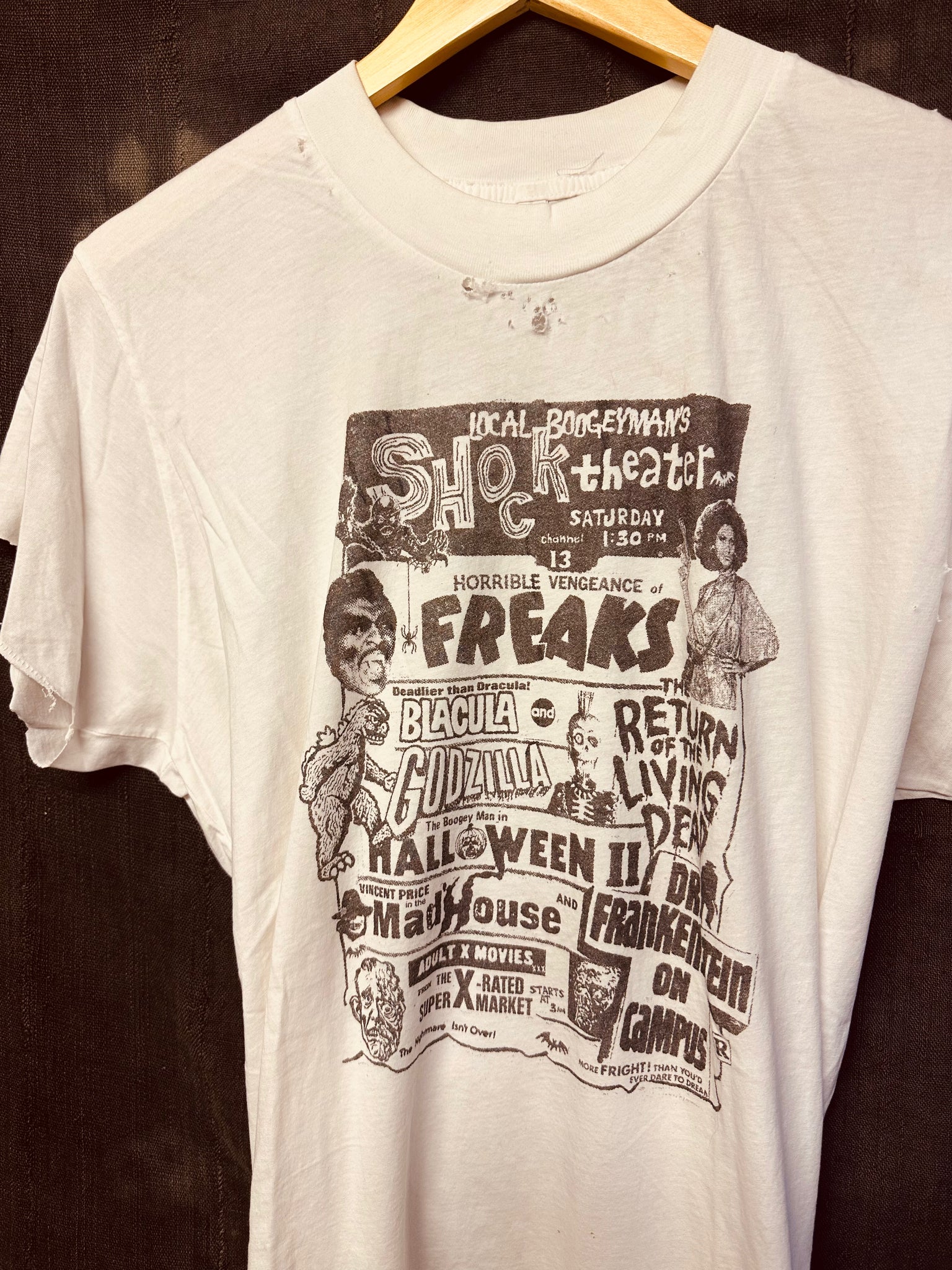 SHOCK THEATRE - DISTRESSED - MENS L