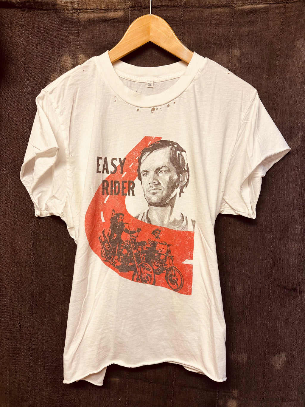 EASY RIDER - DISTRESSED - CROPPED - MENS L