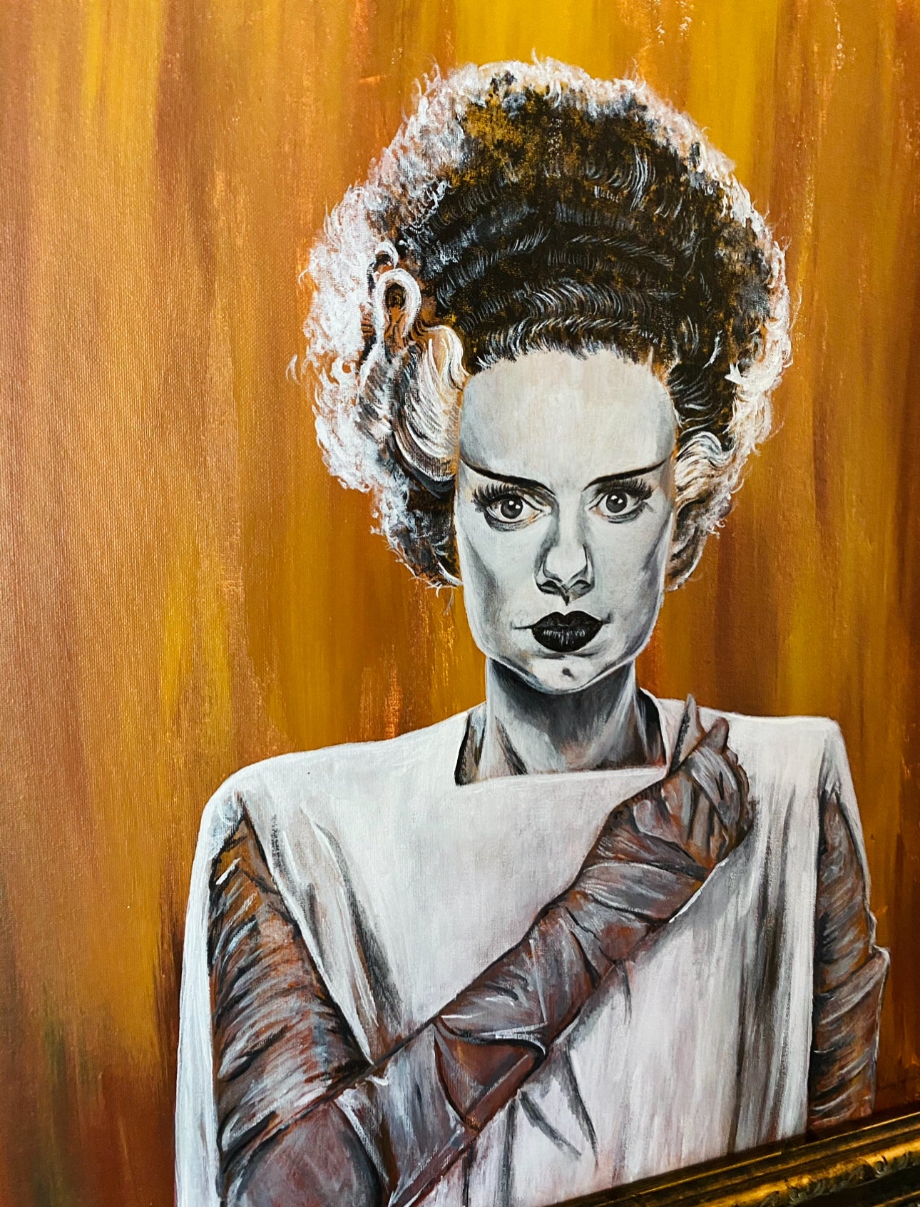 BRIDE OF FRANKENSTEIN - ORIGINAL PAINTING