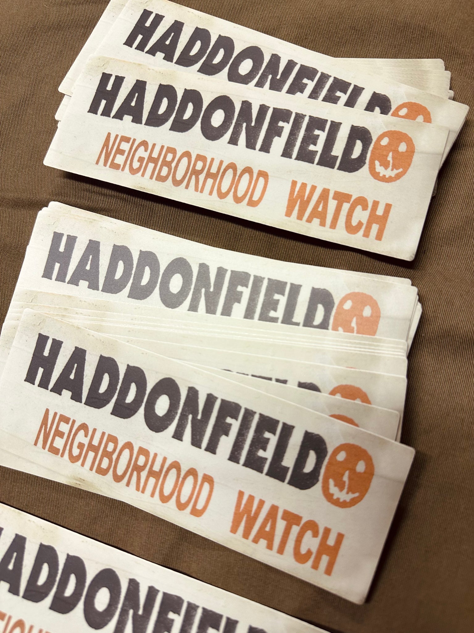 HALLOWEEN (2) BUMPER STICKERS