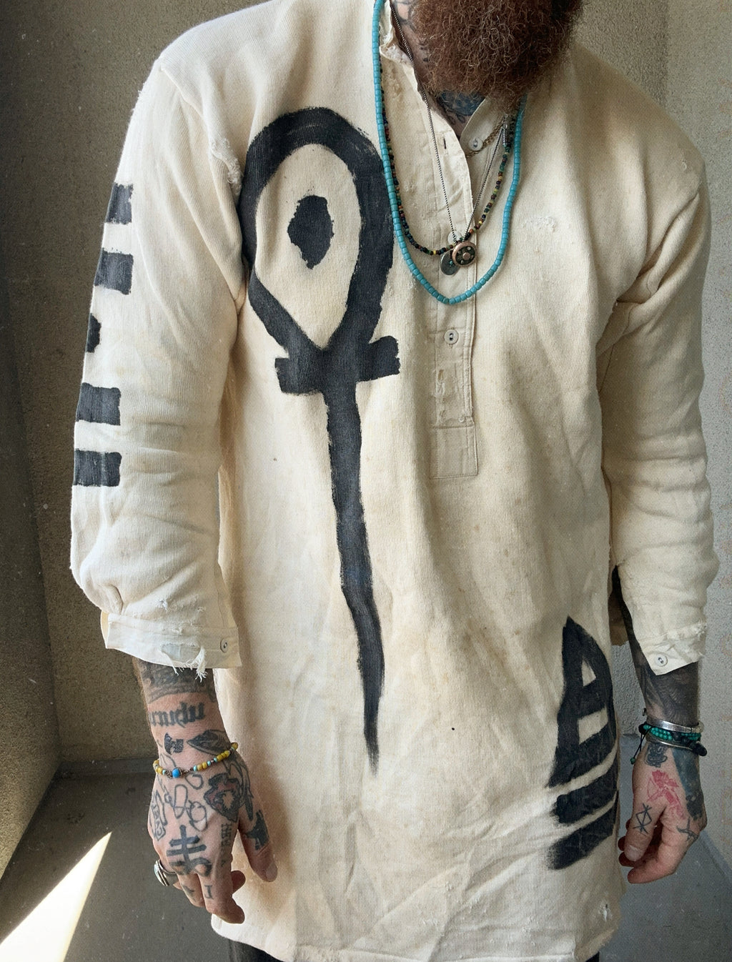 VINTAGE PAINTED TUNIC