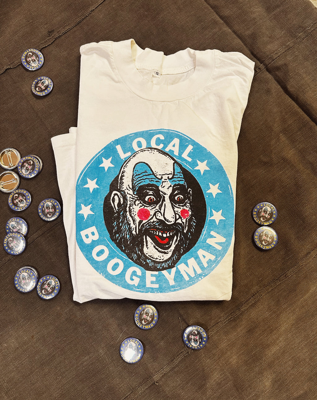 SPAULDING TEE + BUTTON
