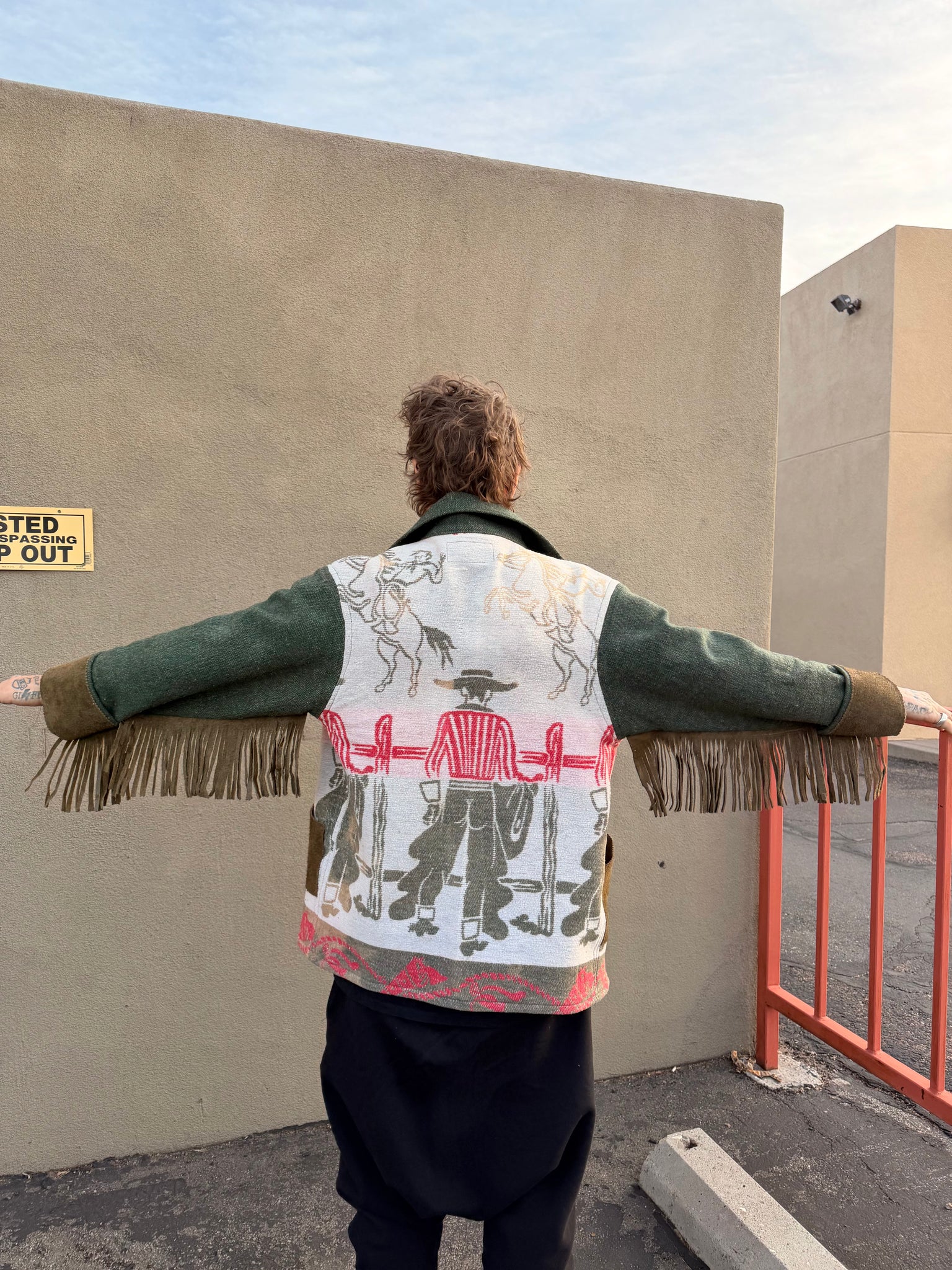 CUSTOM 1/1 FRINGE COWBOY JACKET - MENS M/L – Local Boogeyman