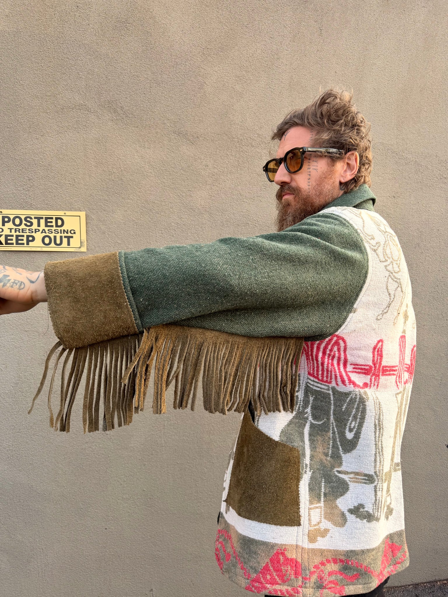 CUSTOM 1/1 FRINGE COWBOY JACKET - MENS M/L – Local Boogeyman