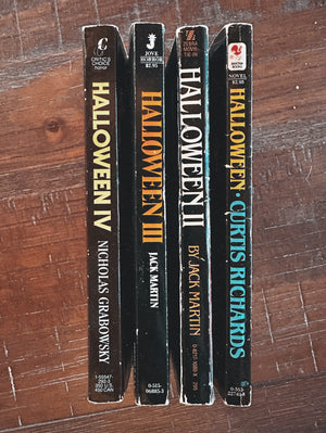 VINTAGE HALLOWEEN - 1-4 Original Paperbacks