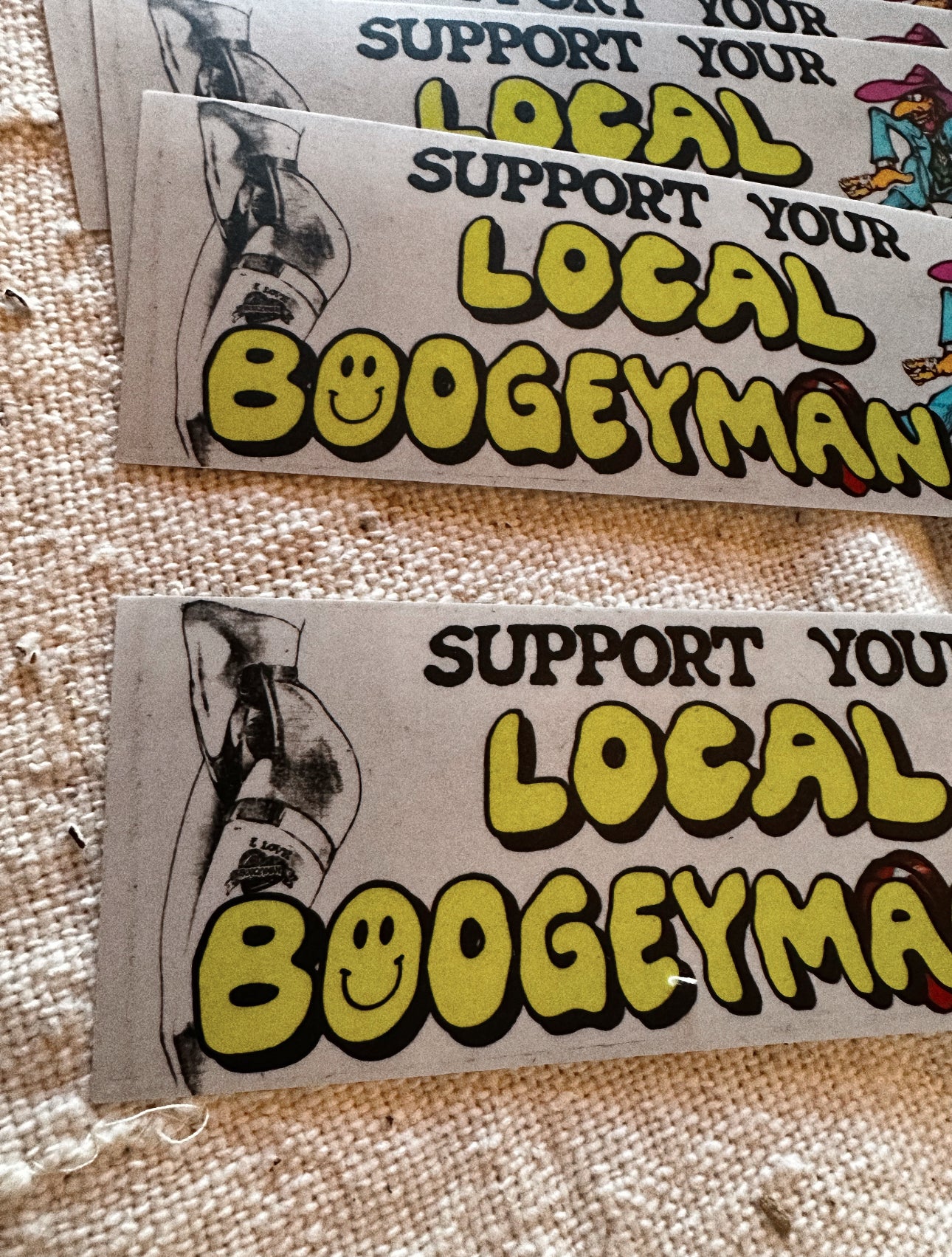 LB / ET BUMPER STICKERS