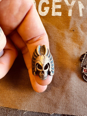 BIKER RINGS/PIN/PATCHES BUNDLE