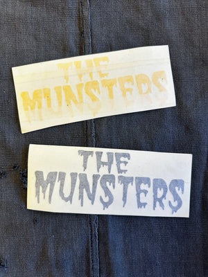 VINTAGE MUNSTERS DECAL