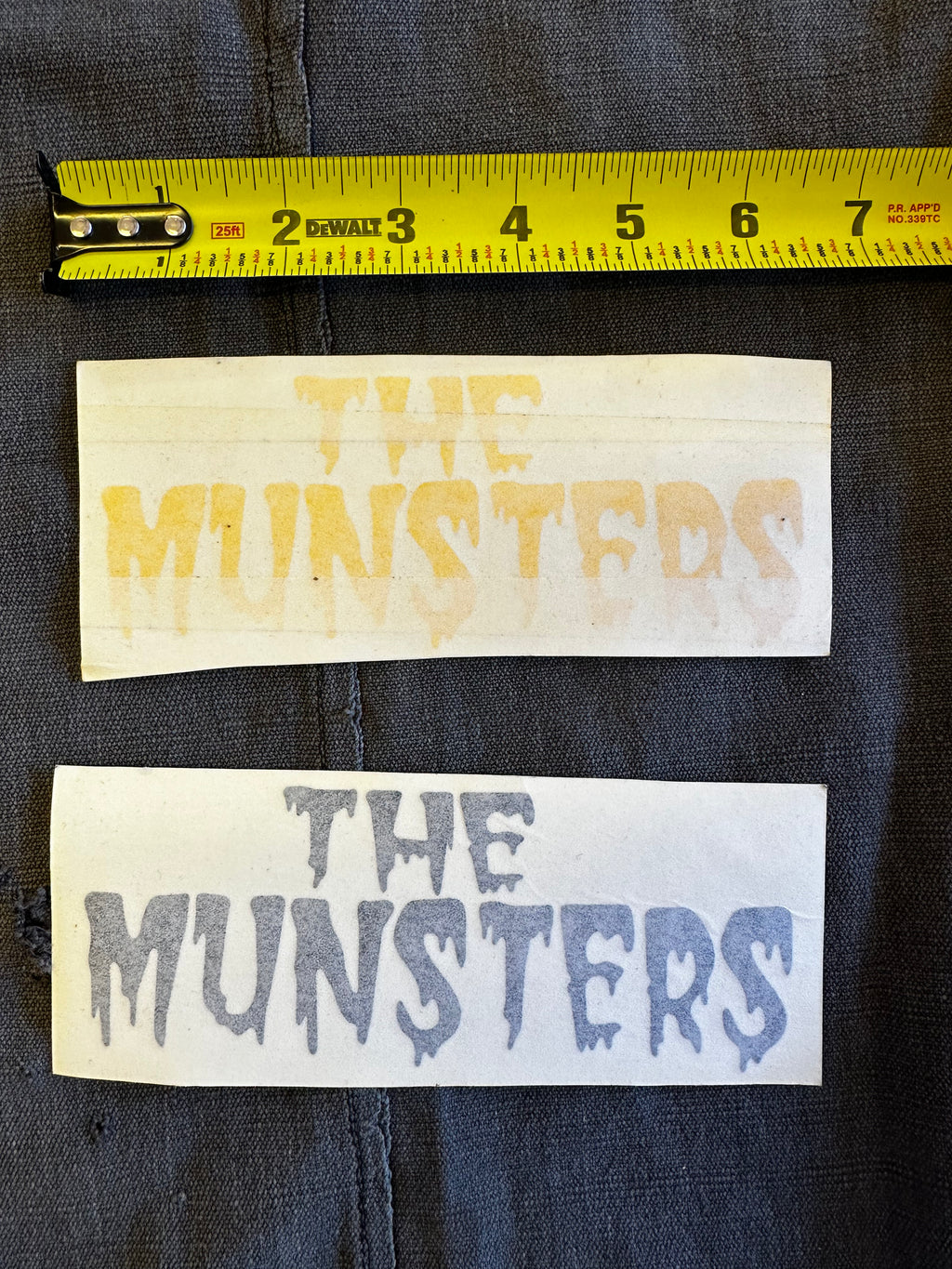 VINTAGE MUNSTERS DECAL