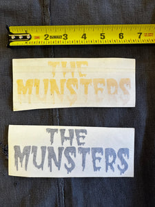 VINTAGE MUNSTERS DECAL