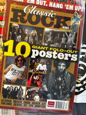 19 METAL POSTERS/MAGAZINE