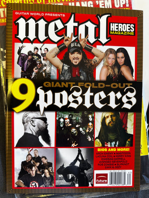 19 METAL POSTERS/MAGAZINE