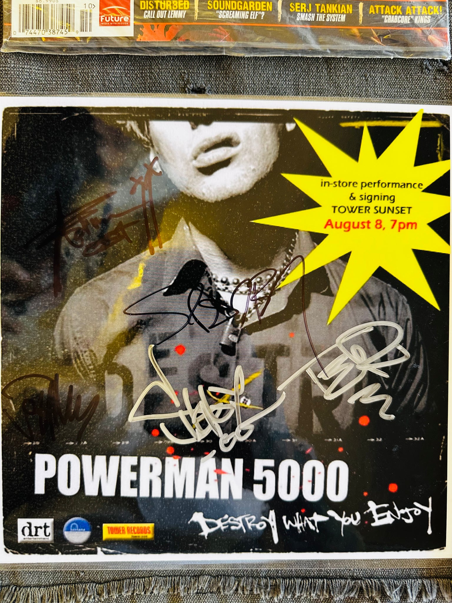 RARE MAGS AUTOGRAPHED