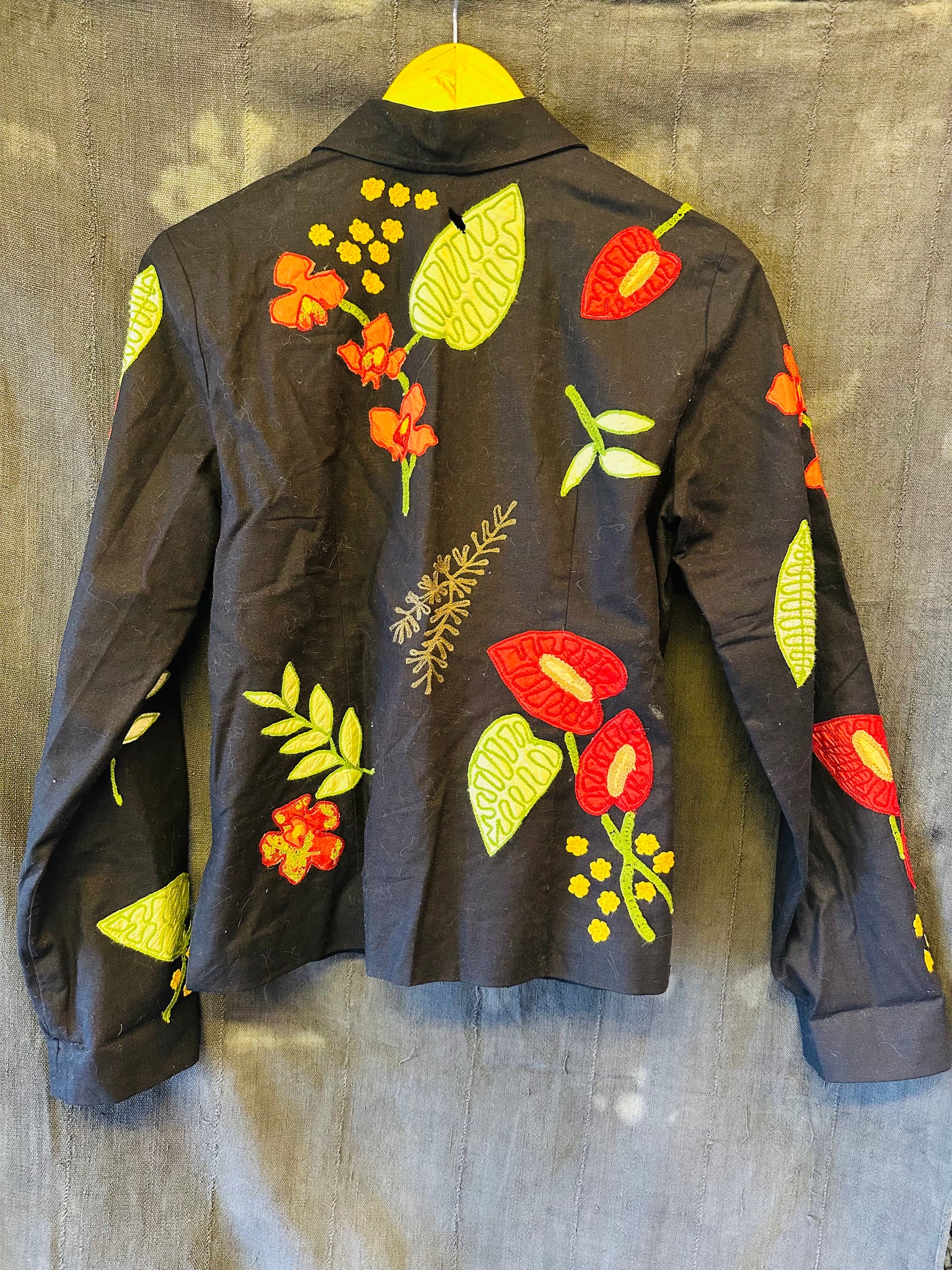 VINTAGE CHAINSTITCH JACKET - WOMENS S