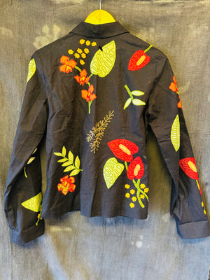 VINTAGE CHAINSTITCH JACKET - WOMENS S