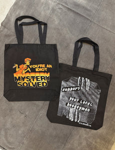 MYSTERY SOLVED TOTE BAG