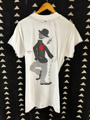 DISTRESSED - CHAPLIN - MENS M/L