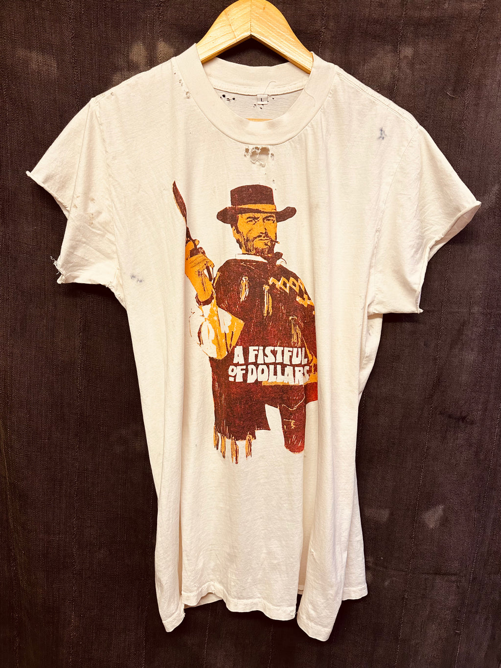 DISTRESSED BEATEN - FISTFULL OF DOLLARS - MENS L