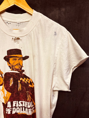 DISTRESSED BEATEN - FISTFULL OF DOLLARS - MENS L