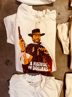 DISTRESSED BEATEN - FISTFULL OF DOLLARS - MENS L