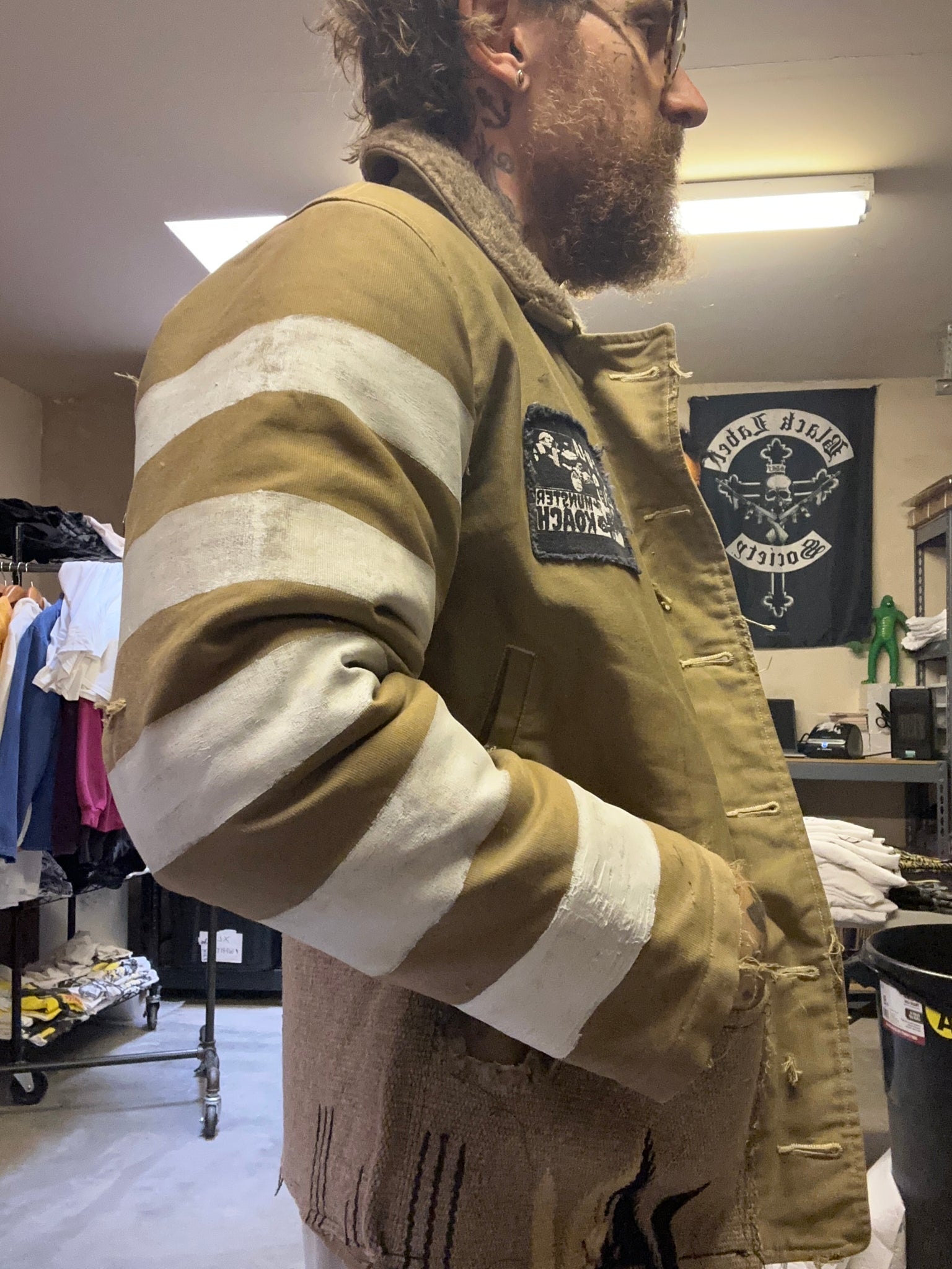 CUSTOM BOOGEYMAN / WHITE ZOMBIE JACKET - MENS M
