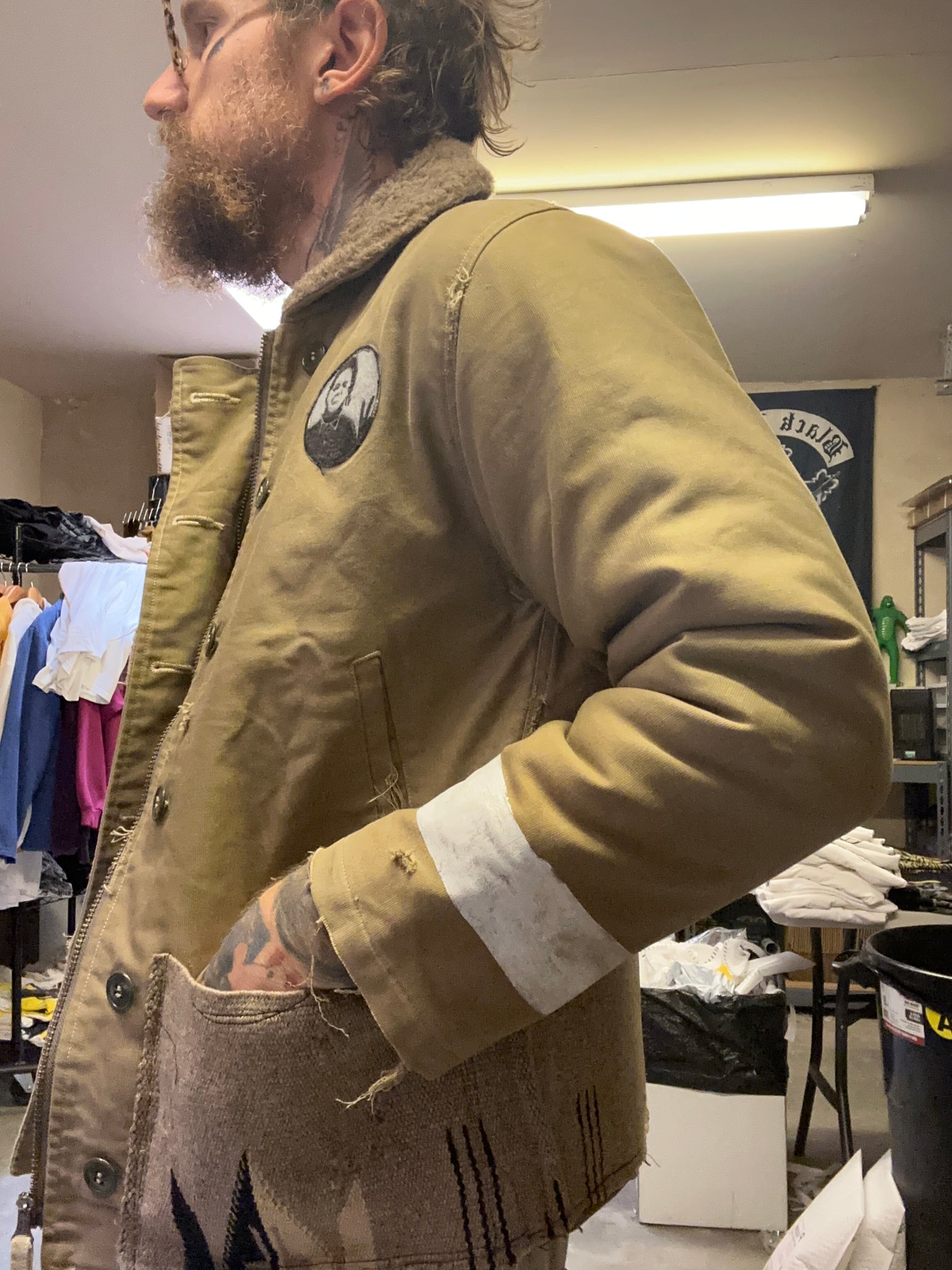 CUSTOM BOOGEYMAN / WHITE ZOMBIE JACKET - MENS M
