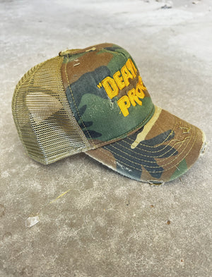DEATH PROOF DISTRESSED EMBROIDERED