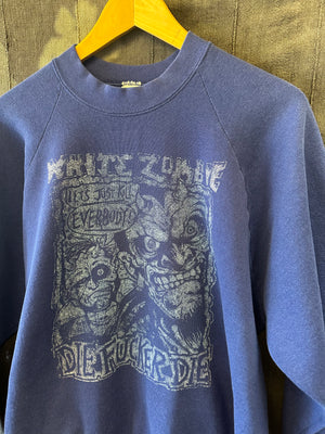 VINTAGE - WHITE ZOMBIE - MENS S