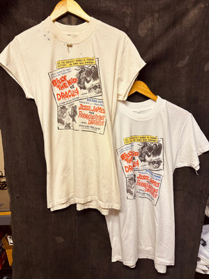 DISTRESSED BEATEN - OUTLAWS VS MONSTERS - MENS L