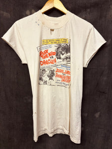 DISTRESSED BEATEN - OUTLAWS VS MONSTERS - MENS L