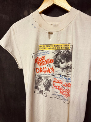 DISTRESSED BEATEN - OUTLAWS VS MONSTERS - MENS L