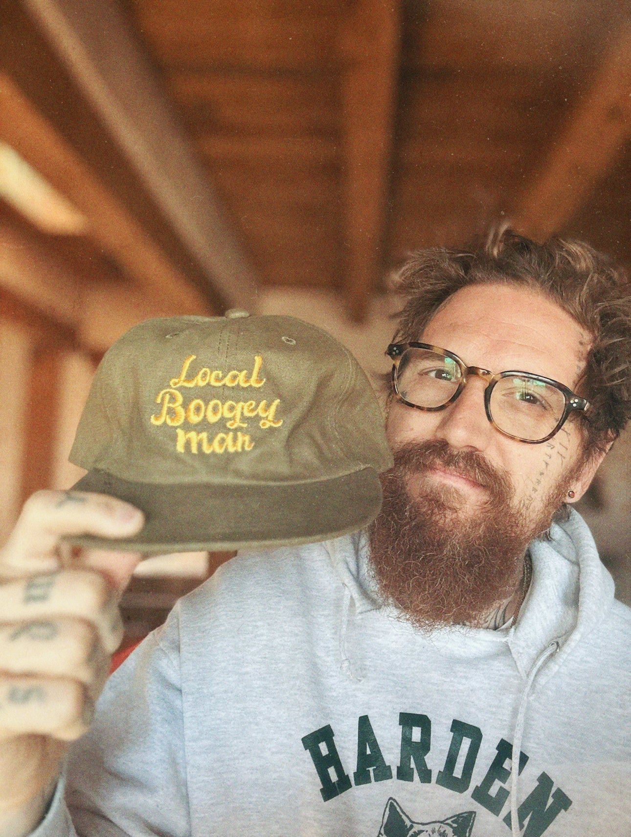 LOCAL BOOGEYMAN EMBROIDERED HAT