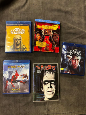 5 PACK BLU-RAY/DVD