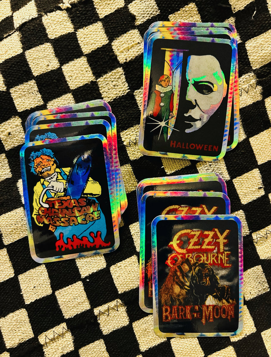 3 HOLOGRAPHIC STICKER PACK – Local Boogeyman