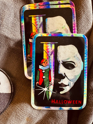 HALLOWEEN PATCH + STICKER