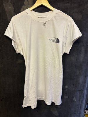 BOOGEY MAN NORTH FACE - MENS L - DISTRESSED