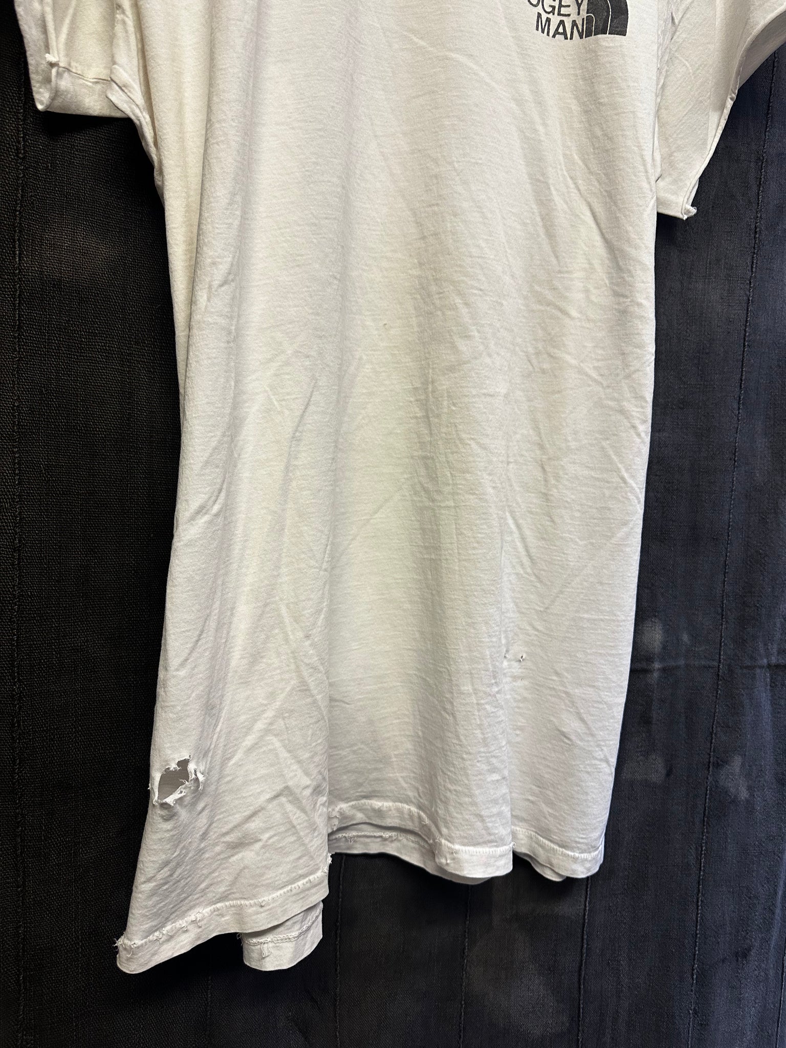 BOOGEY MAN NORTH FACE - MENS L - DISTRESSED