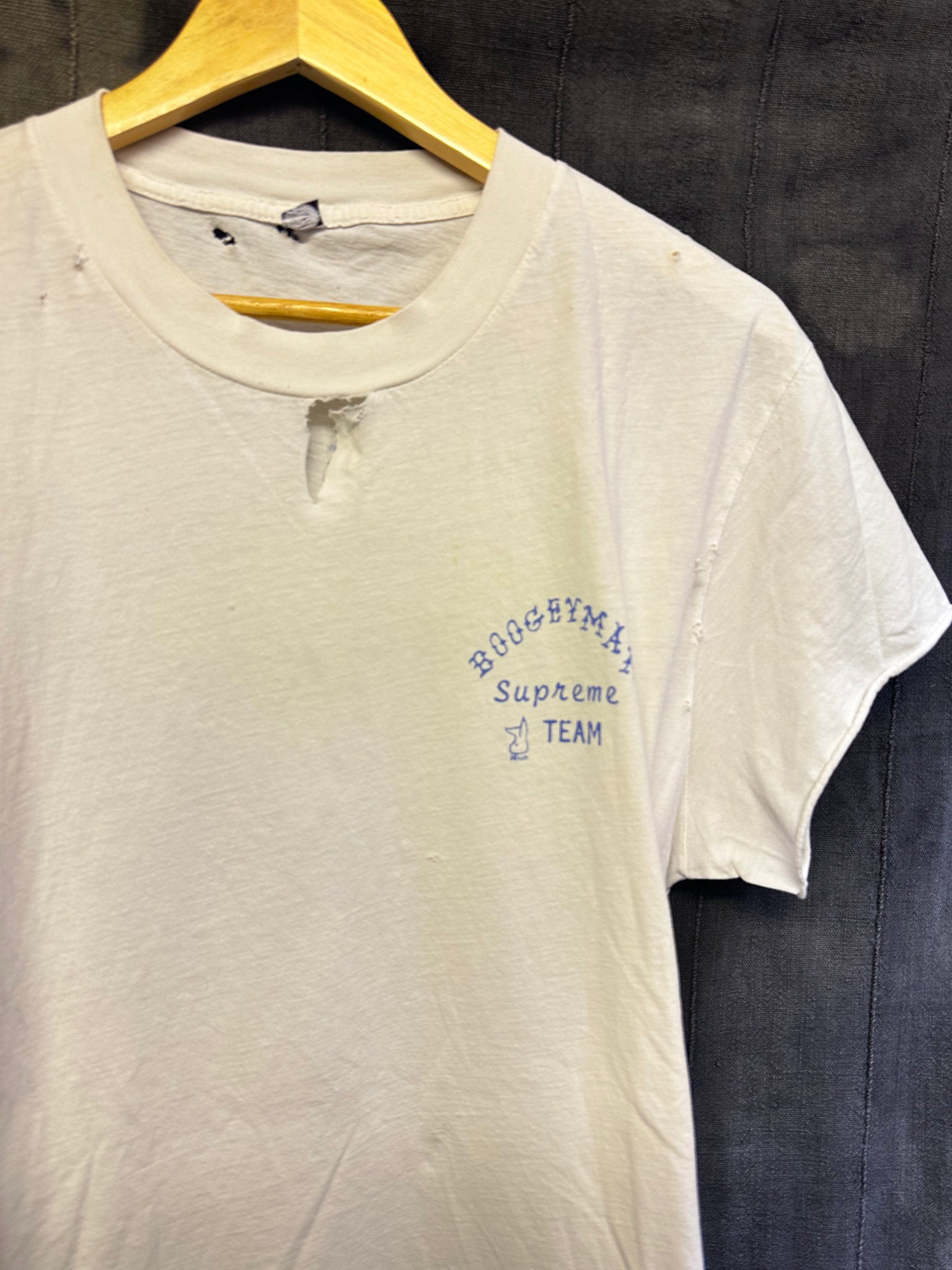 BOOGEYMAN SUPREME TEAM - MENS L - DISTRESSED