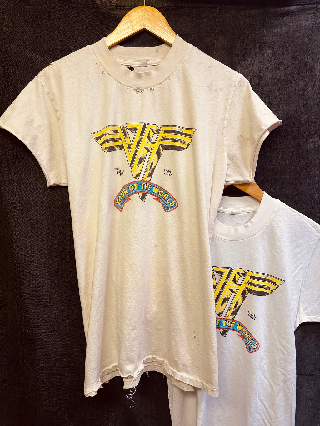 DISTRESSED BEATEN - VAN HALEN - MENS M