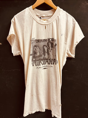 DISTRESSED BEATEN - NIRVANA - MENS XL/2XL