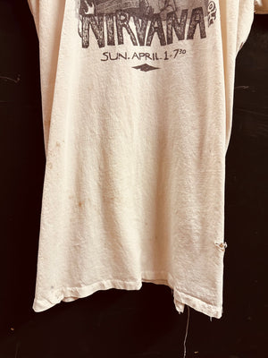 DISTRESSED BEATEN - NIRVANA - MENS XL/2XL