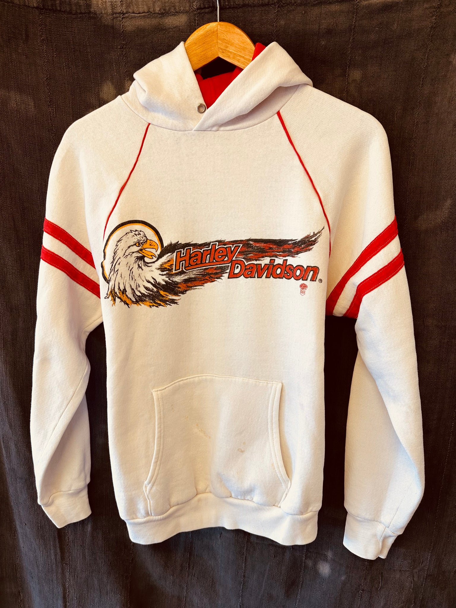 VINTAGE - HARLEY HOODIE - MENS M