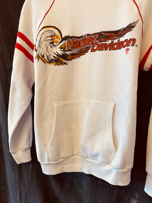 VINTAGE - HARLEY HOODIE - MENS M