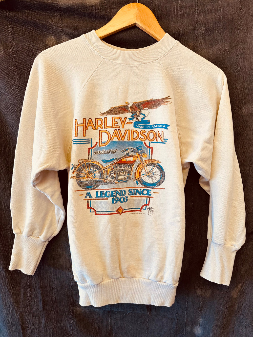 VINTAGE HARLEY - MENS S